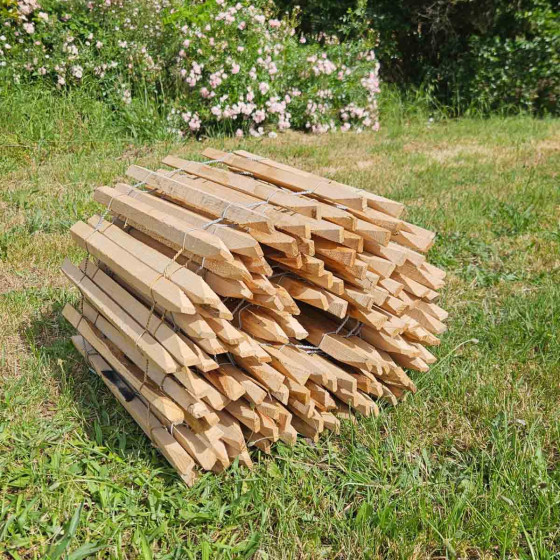 ganivelle chataignier pour le jardin