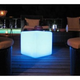 Cube lumineux multicolore sans fil