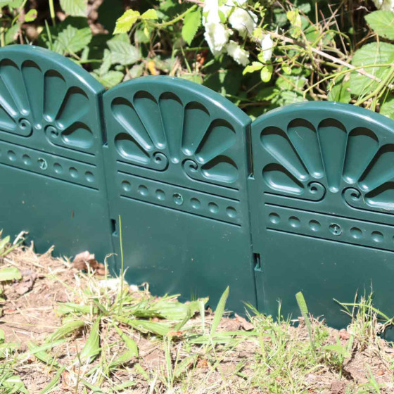 bordure decorative verte
