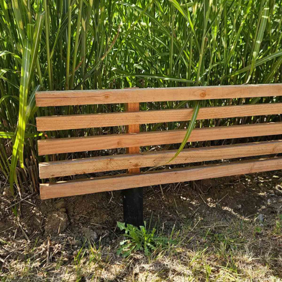 bordure en bois a planter 100 cm
