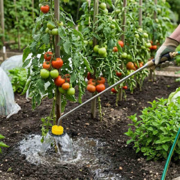 canne d arrosage pour arrosage de tomate
