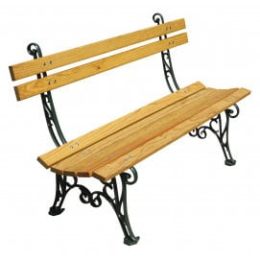 banc de jardin fonte