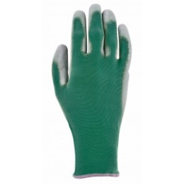 gants de jardinage homme confort vert sapin