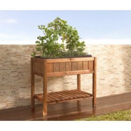 jardin en bois surélevé