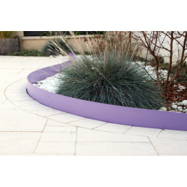 bordure acier couleur lilas