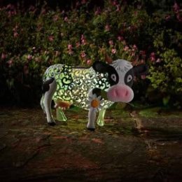 animal solaire en métal