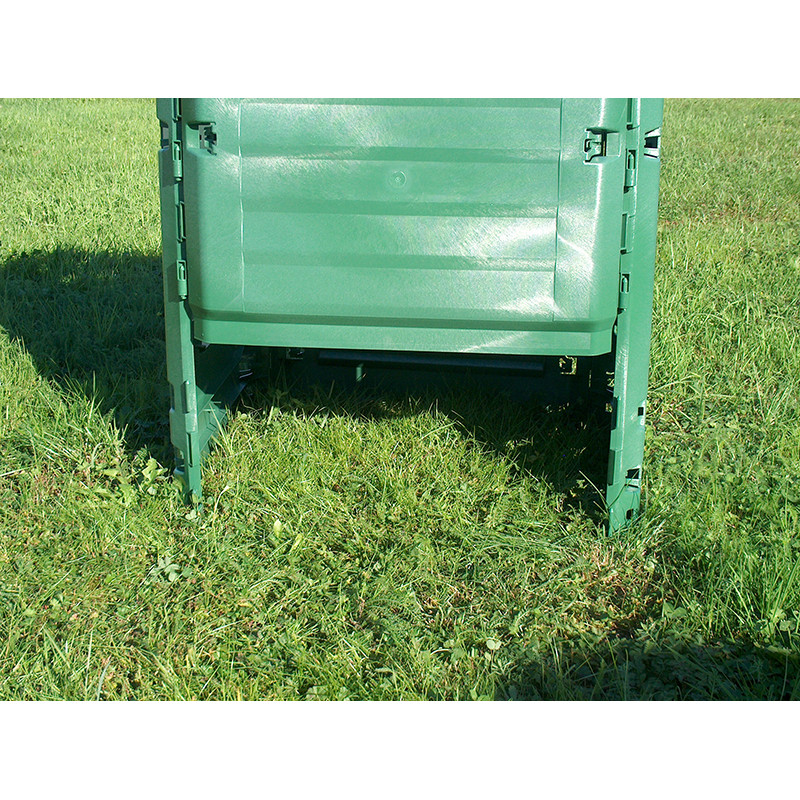 Composteur de Jardin de 115 gallons, bac à Compost de Grande capacité de  400 L, Baril de Compost de déchets Alimentaires surdimensionné, Engrais