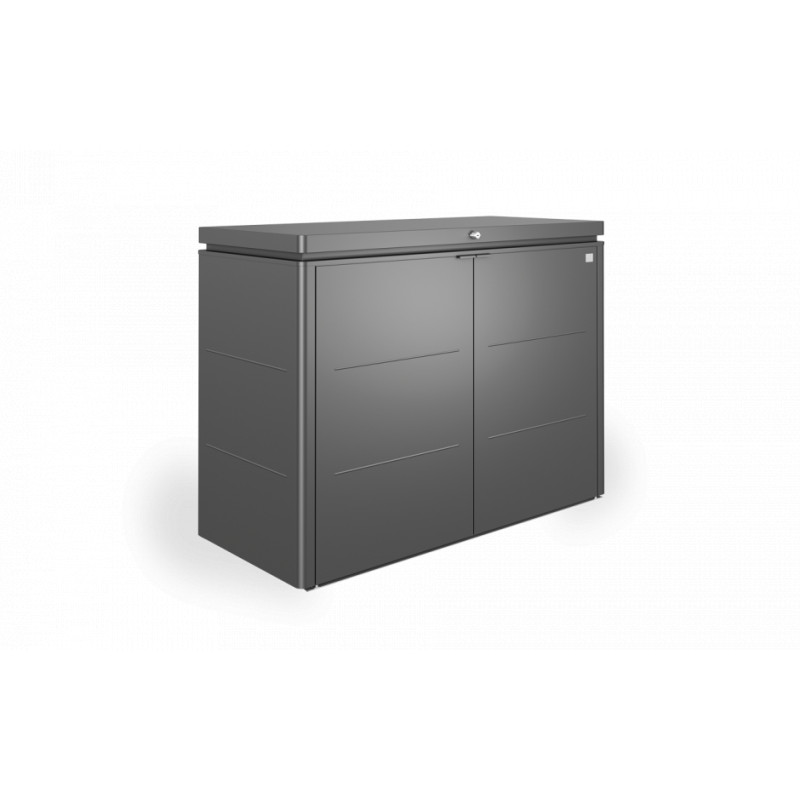 Coffre de Rangement Design en Métal PatioBox 187x78,5x72cm (4 Coloris) -  Trimetals