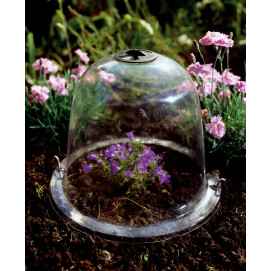Cloche en verre jardin grand modèle H. 61cm Diam. 35cm, vente au meilleur  prix
