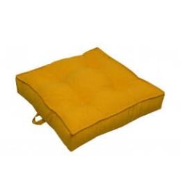 coussin exterieur jaune