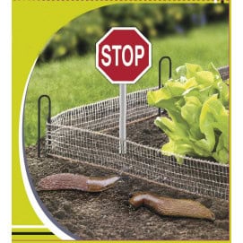 GIDWRIY Filet Cuivre Anti Limaces Et Escargots 12.7 CM X 6 M,Filet Maille De Cuivre,Grillage Anti Limaces Et Escargots,Bande Cuivre Escargot,Copper Mesh,Barriere De Protection Jardin Anti Rongeur