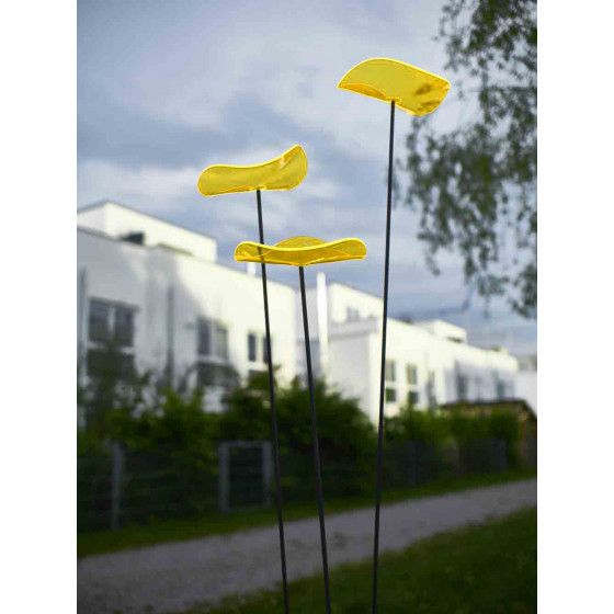 Trio 120 cm jaune citron attrape soleil