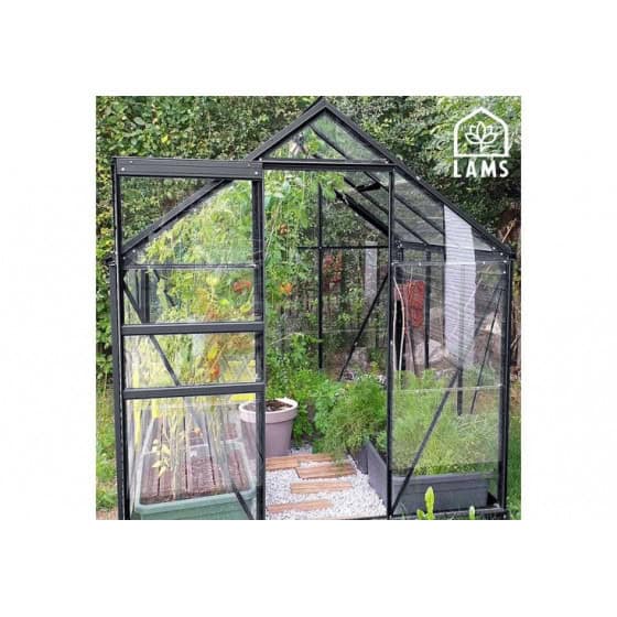 serre jardin verre gris anthracite