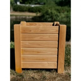 bac en bois chataignier