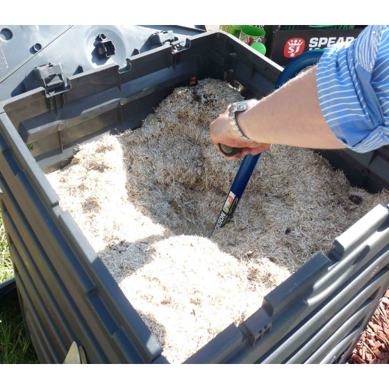 aérateur compost 4 ailettes pour mélanger compost