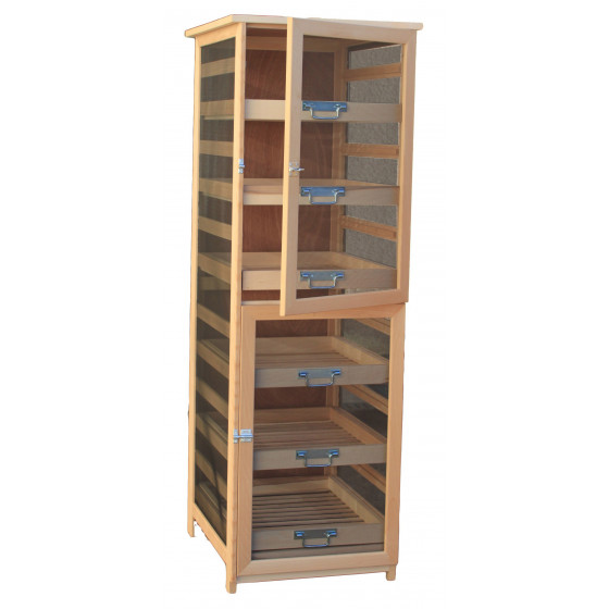 meuble garde manger en bois 6 tiroirs