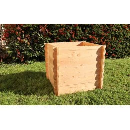 Carré potager en bois en hauteur