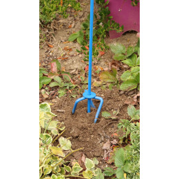 Tarière Pour Perceuse 100mm X 450mm WERHE - Foret Jardin Pour Planter Fleurs Et Arbres - Compatible Visseuse Sans Fil