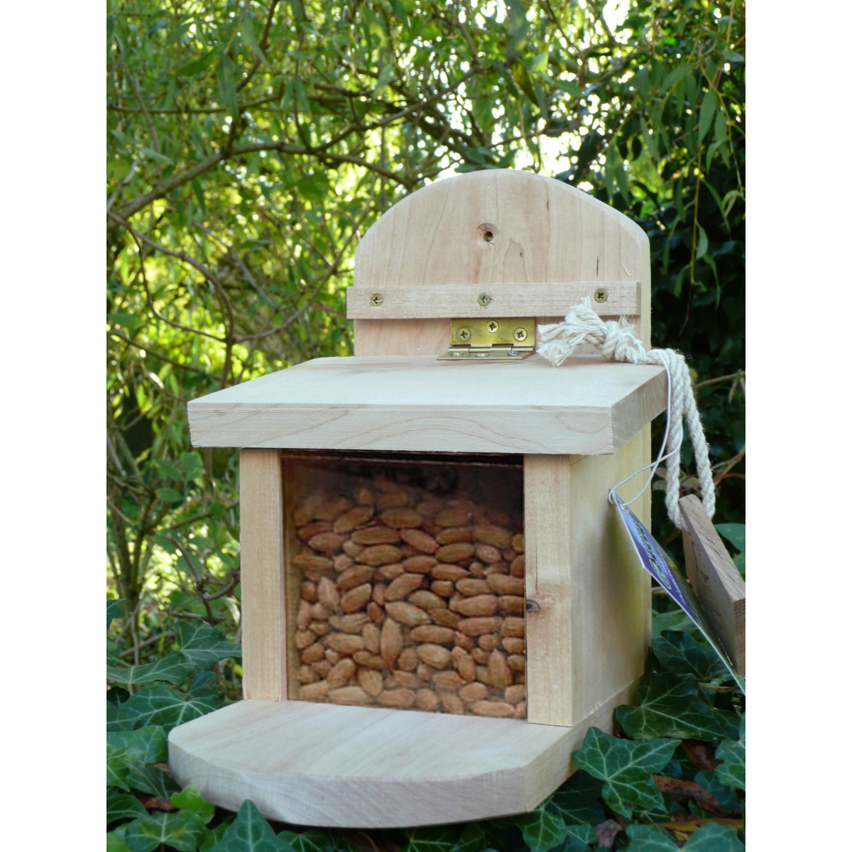 Acheter Mangeoire à écureuils en bois, mangeoire à oiseaux, mangeoire à  écureuils, produits créatifs de jardin extérieur
