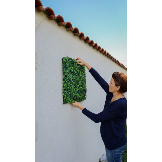 mur vegetal artificiel exterieur