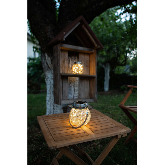 lampe solaire exterieur de table décorative
