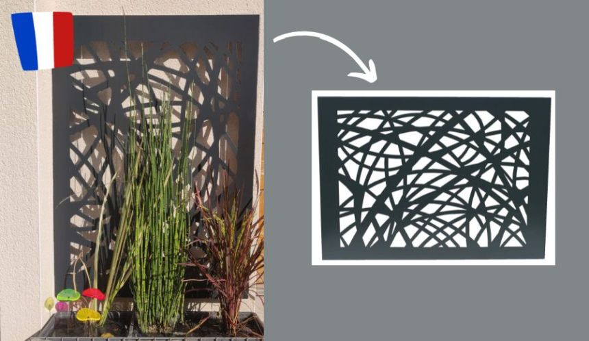 Un panneau décoratif moderne