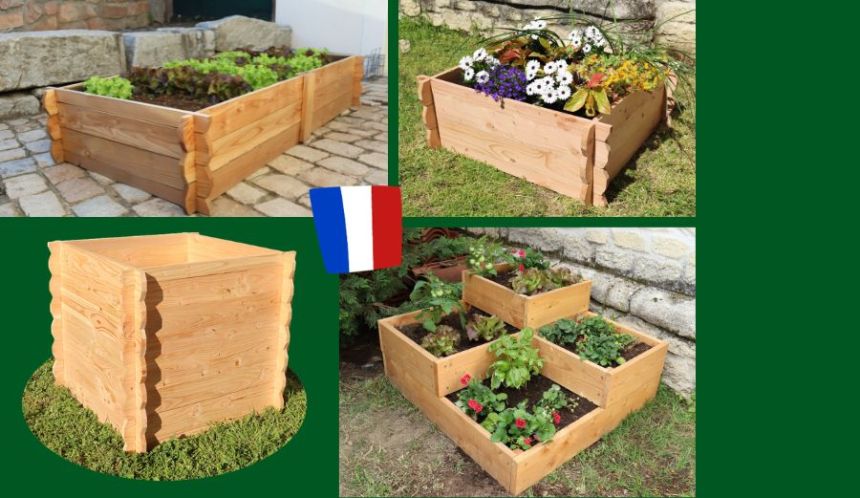 Un large choix de carrés potagers fabriqués en France