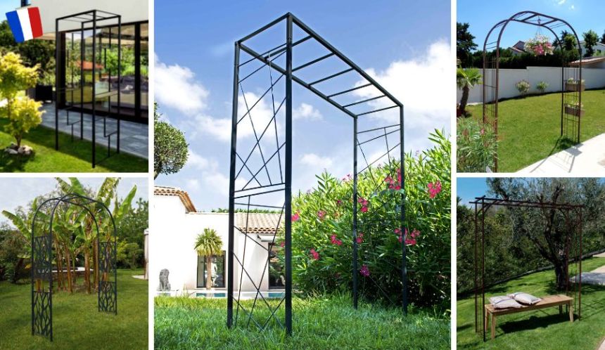 Décorez votre extérieur avec les arches de jardin ! 
